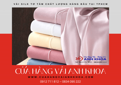 vải silk chất lượng cao