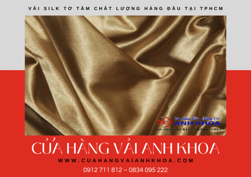 vải silk chất lượng cao