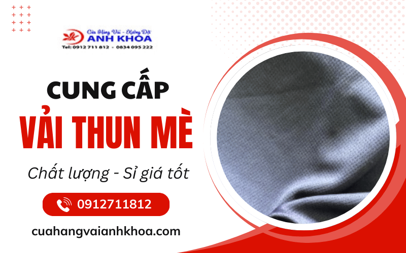 vải thun mè